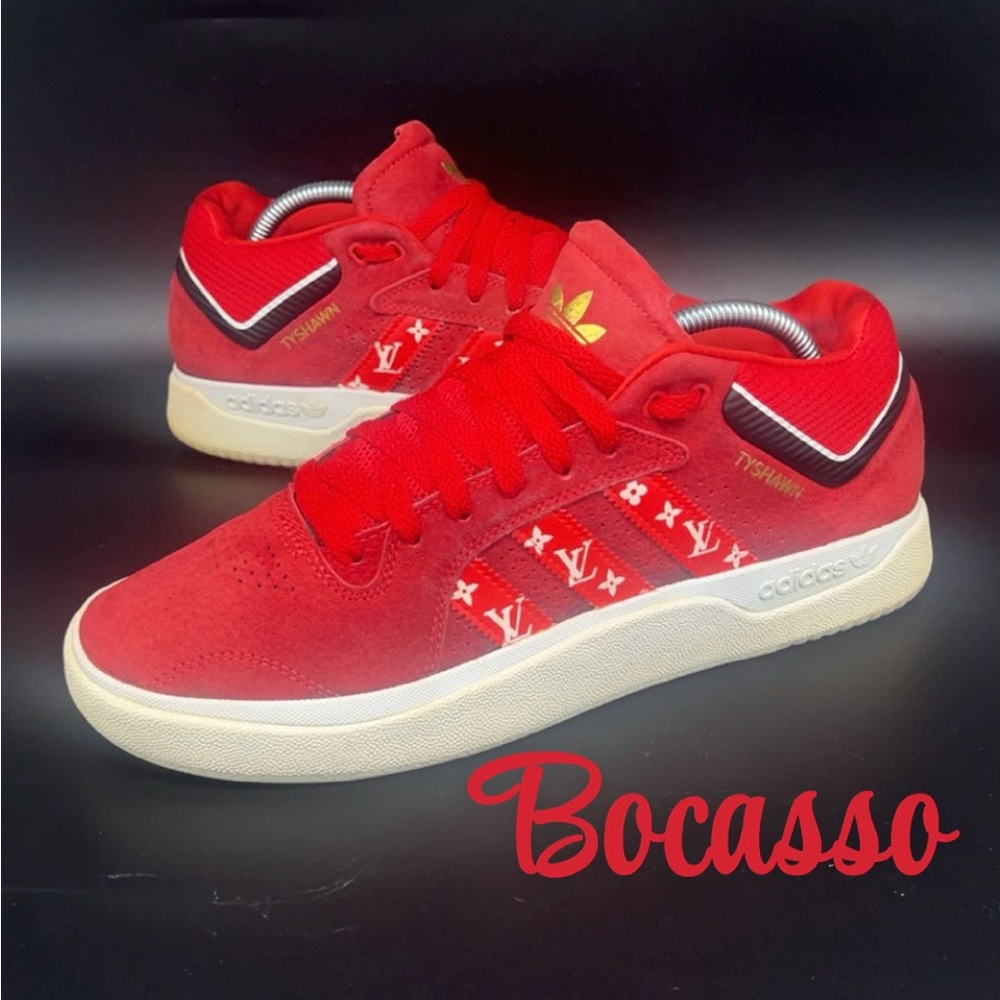 Adidas Tyshawn suede Louis Vuitton